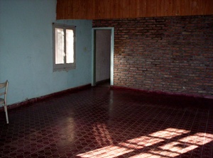 empty room in Quebracho